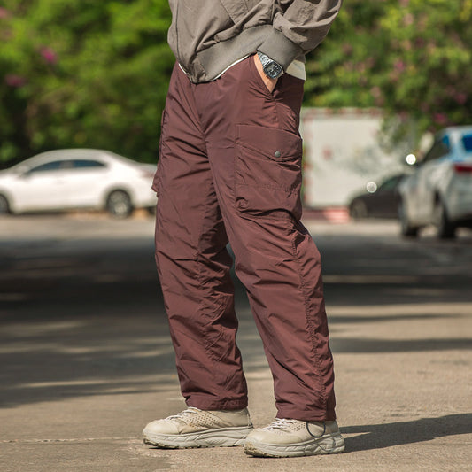 Men's Cargo-Style Down Ski Pants