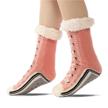 Happy New Year 50% OFF - 🎁 Ultra-thick Cute Slipper Home Socks