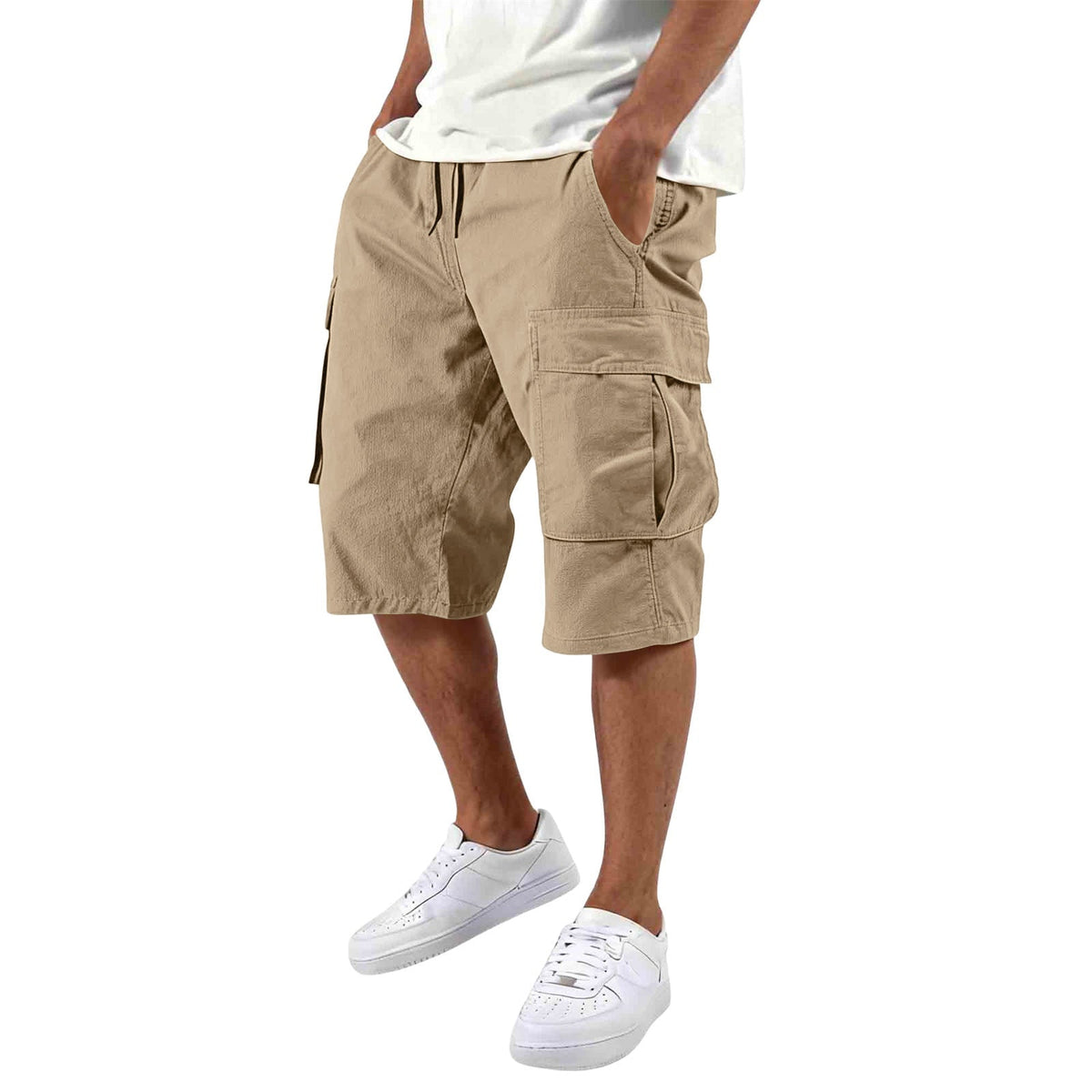 Men’s Multi-Pocket Cargo Shorts – Outdoor Utility & Casual Fit-Buy 2 Get Free Shipping Today!