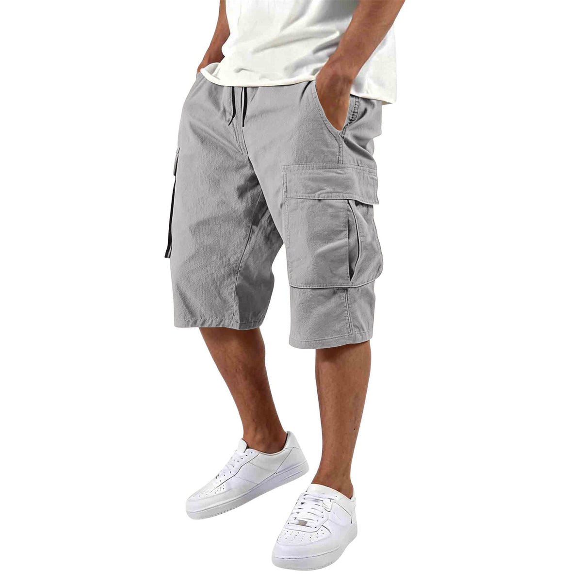 Men’s Multi-Pocket Cargo Shorts – Outdoor Utility & Casual Fit-Buy 2 Get Free Shipping Today!