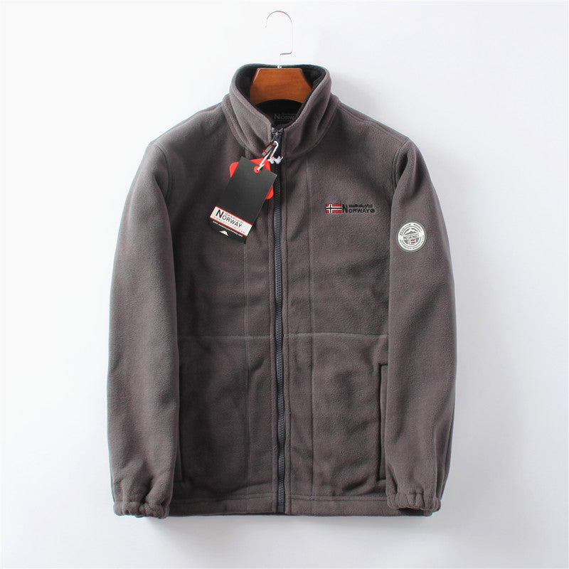 Double-Layer Fleece Hooded Jacket (50% OFF＆Free Shipping)