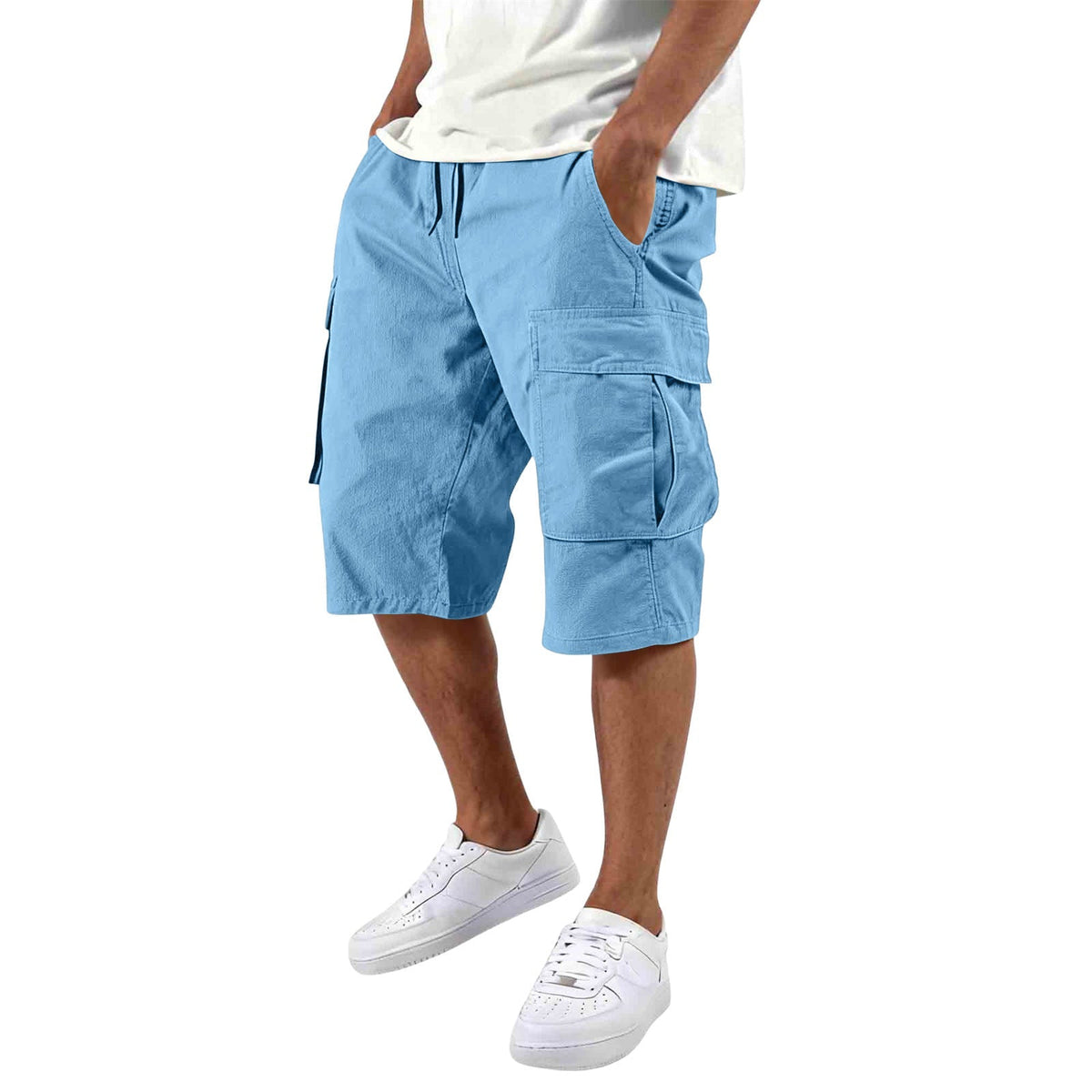 Men’s Multi-Pocket Cargo Shorts – Outdoor Utility & Casual Fit-Buy 2 Get Free Shipping Today!