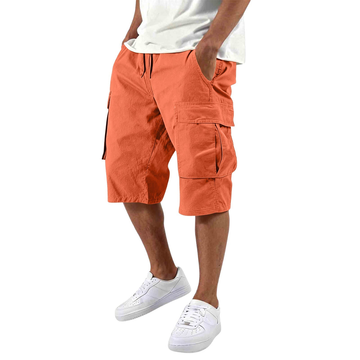 Men’s Multi-Pocket Cargo Shorts – Outdoor Utility & Casual Fit-Buy 2 Get Free Shipping Today!