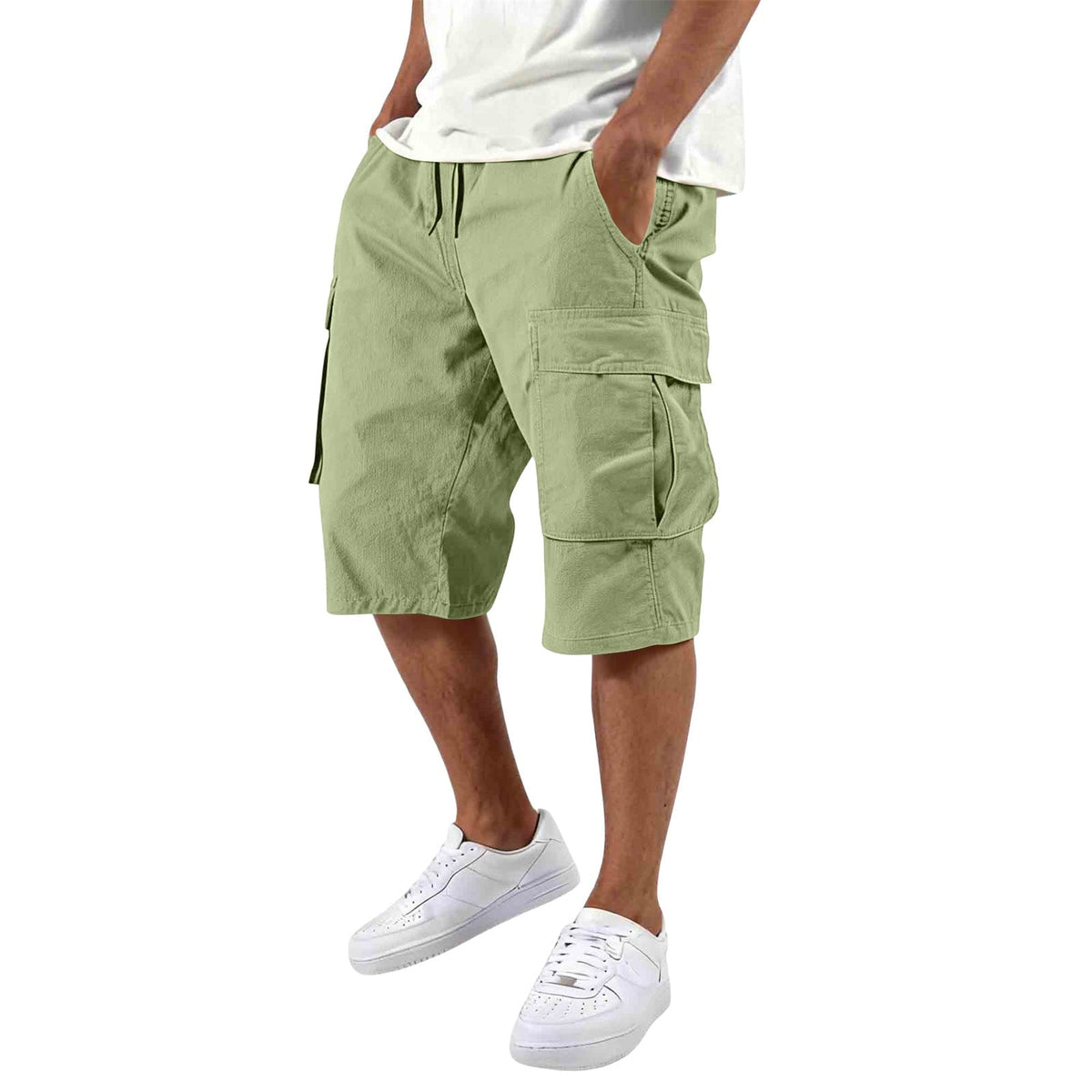 Men’s Multi-Pocket Cargo Shorts – Outdoor Utility & Casual Fit-Buy 2 Get Free Shipping Today!