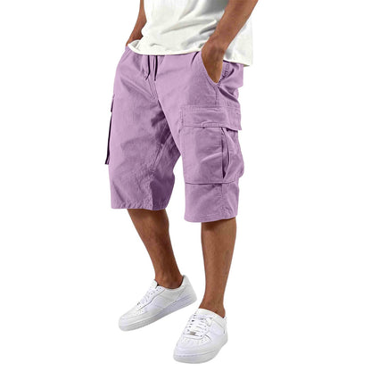 Men’s Multi-Pocket Cargo Shorts – Outdoor Utility & Casual Fit-Buy 2 Get Free Shipping Today!