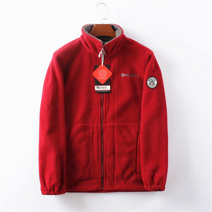 Double-Layer Fleece Hooded Jacket (50% OFF＆Free Shipping)