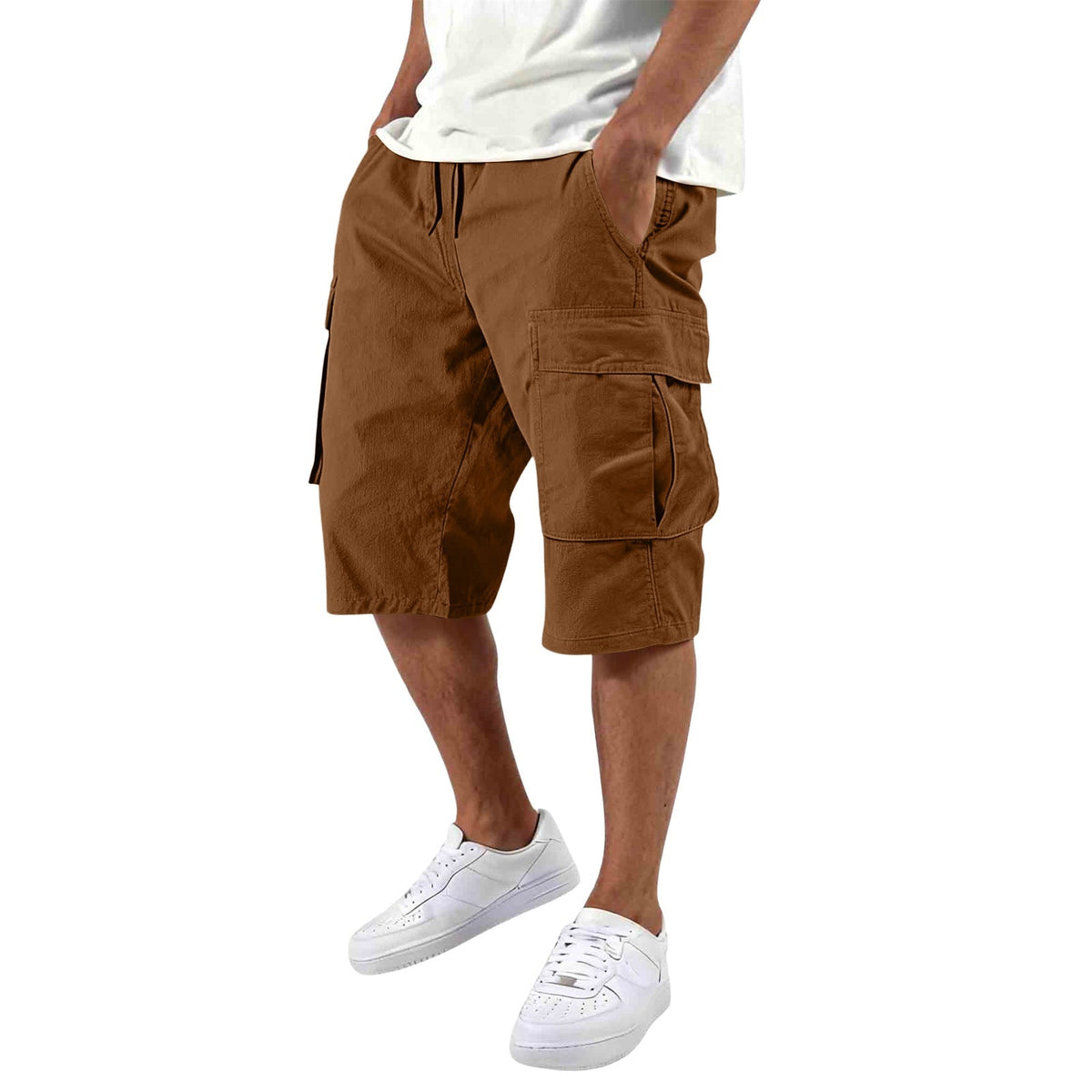 Men’s Multi-Pocket Cargo Shorts – Outdoor Utility & Casual Fit-Buy 2 Get Free Shipping Today!