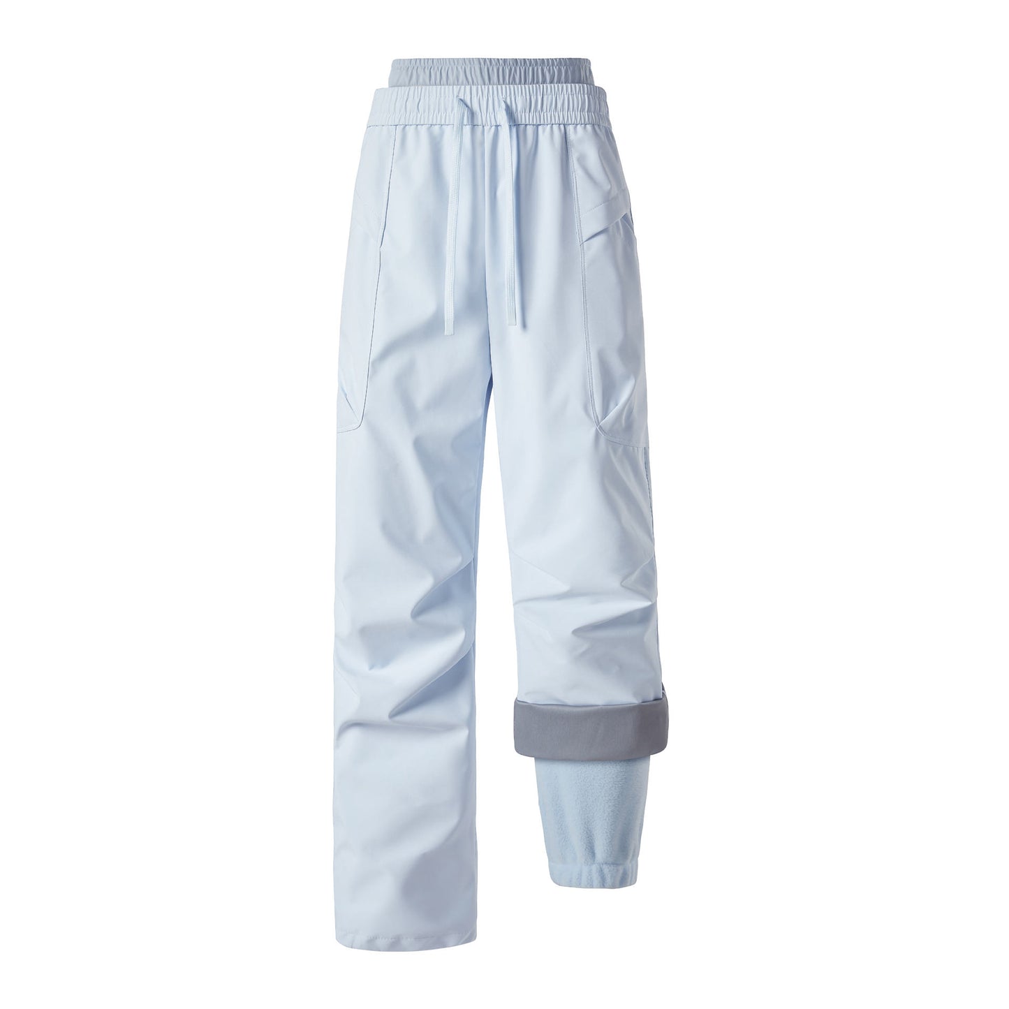 Unisex Outdoor 3-in-1 Thickened Thermal Cargo Pants