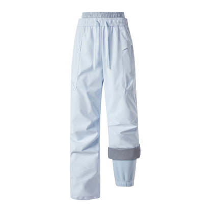 Unisex Outdoor 3-in-1 Thickened Thermal Cargo Pants
