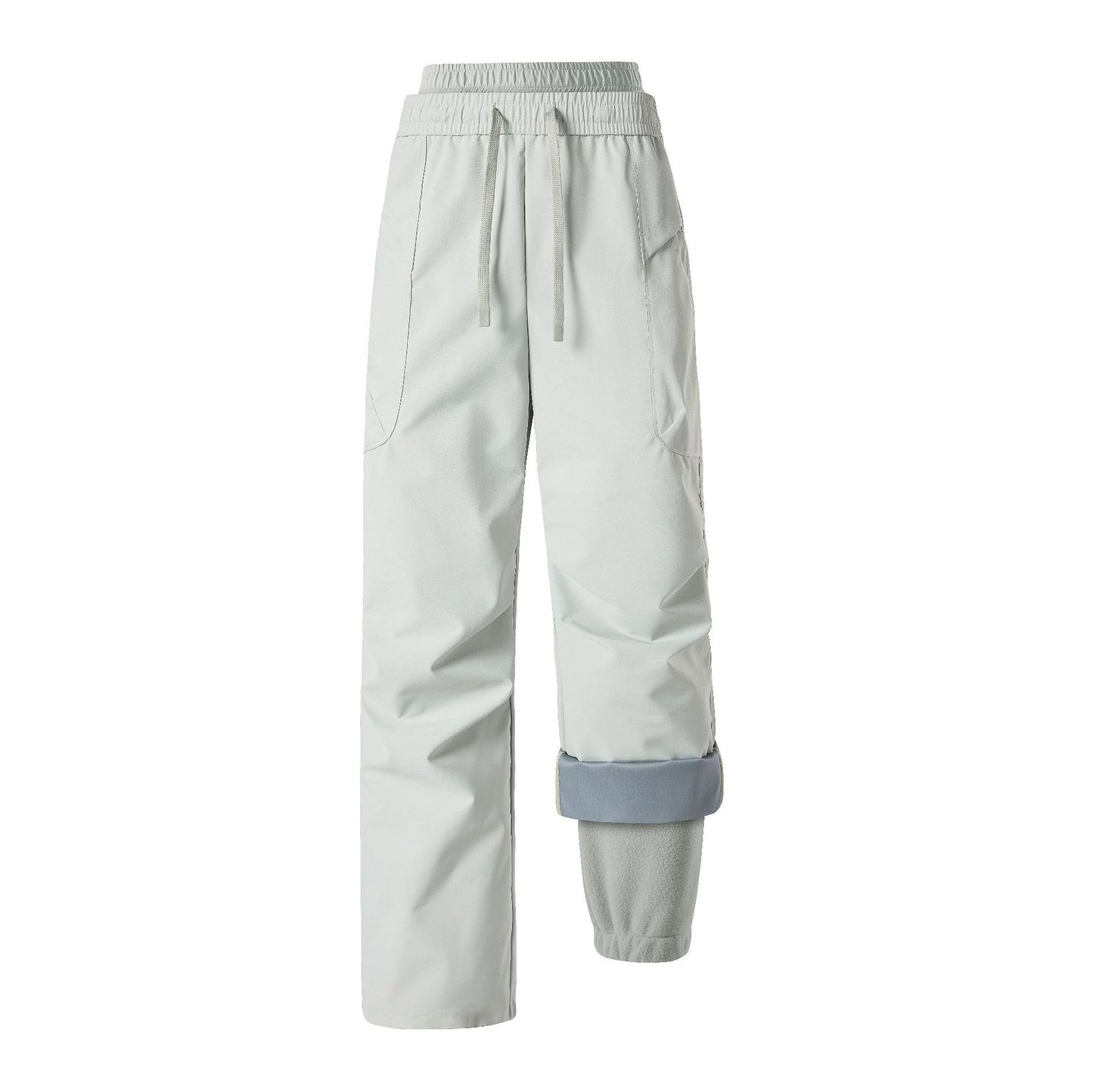 Unisex Outdoor 3-in-1 Thickened Thermal Cargo Pants