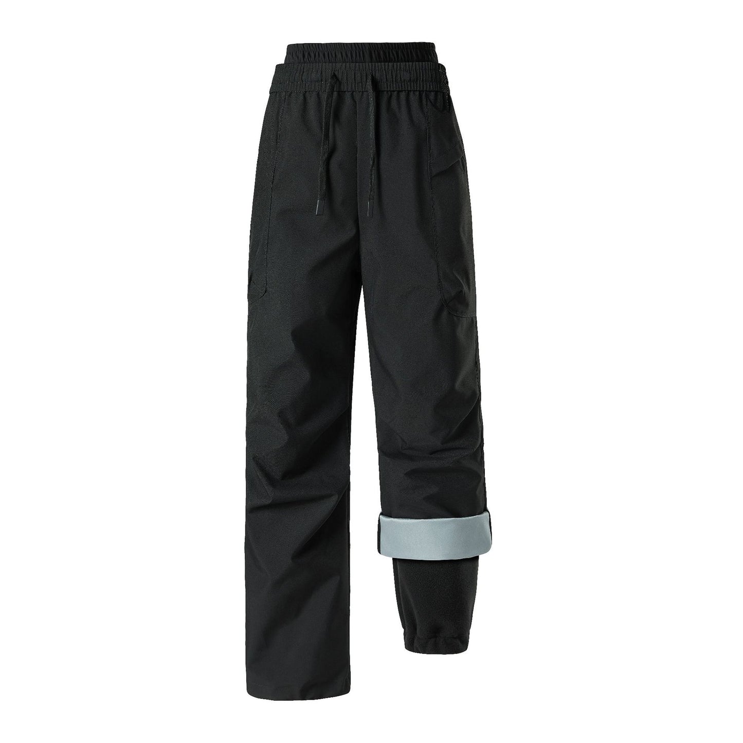 Unisex Outdoor 3-in-1 Thickened Thermal Cargo Pants