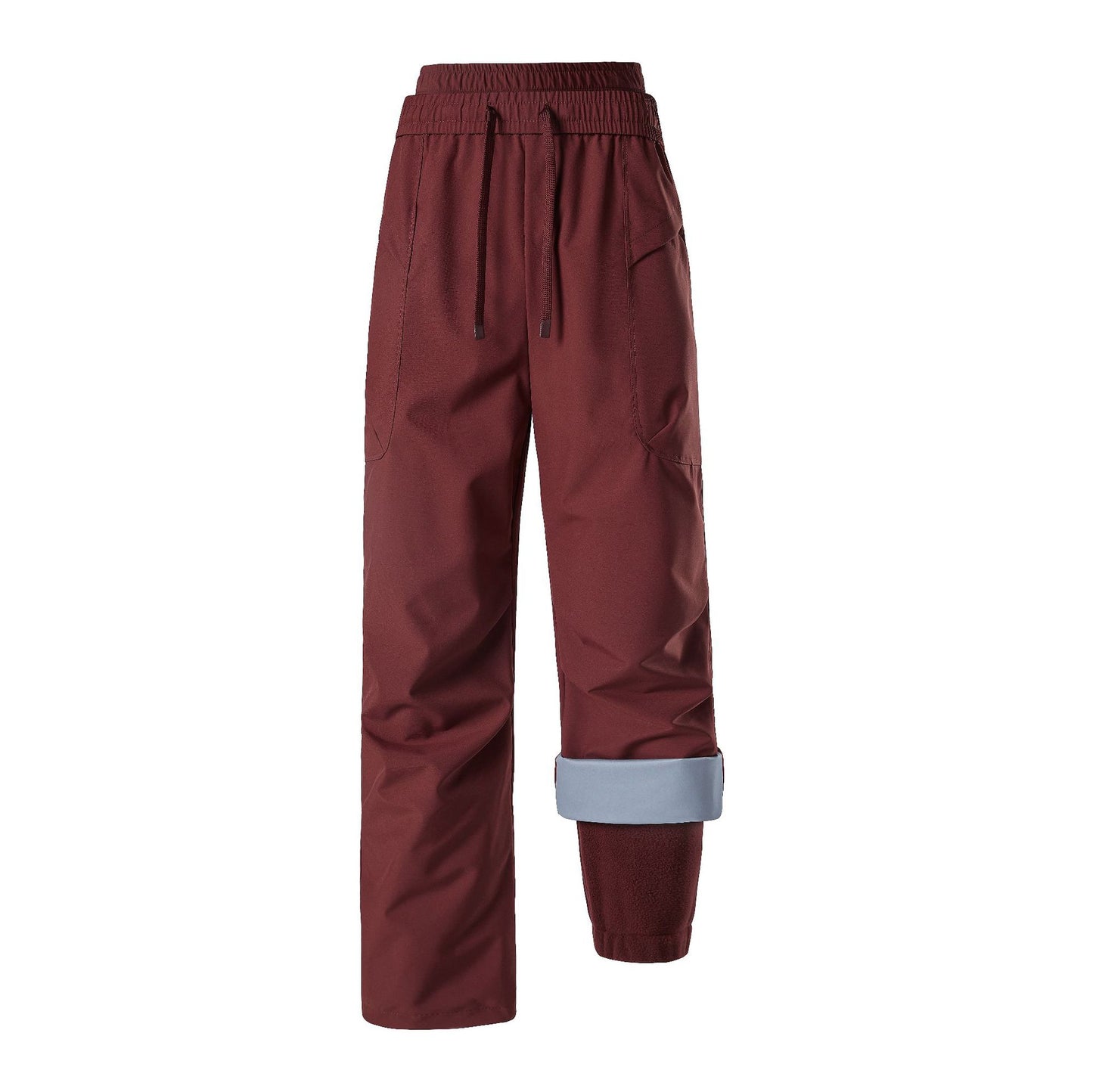 Unisex Outdoor 3-in-1 Thickened Thermal Cargo Pants