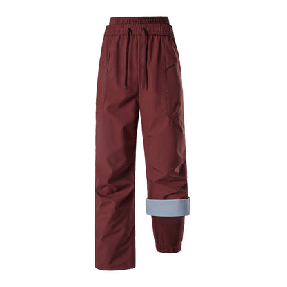 Unisex Outdoor 3-in-1 Thickened Thermal Cargo Pants