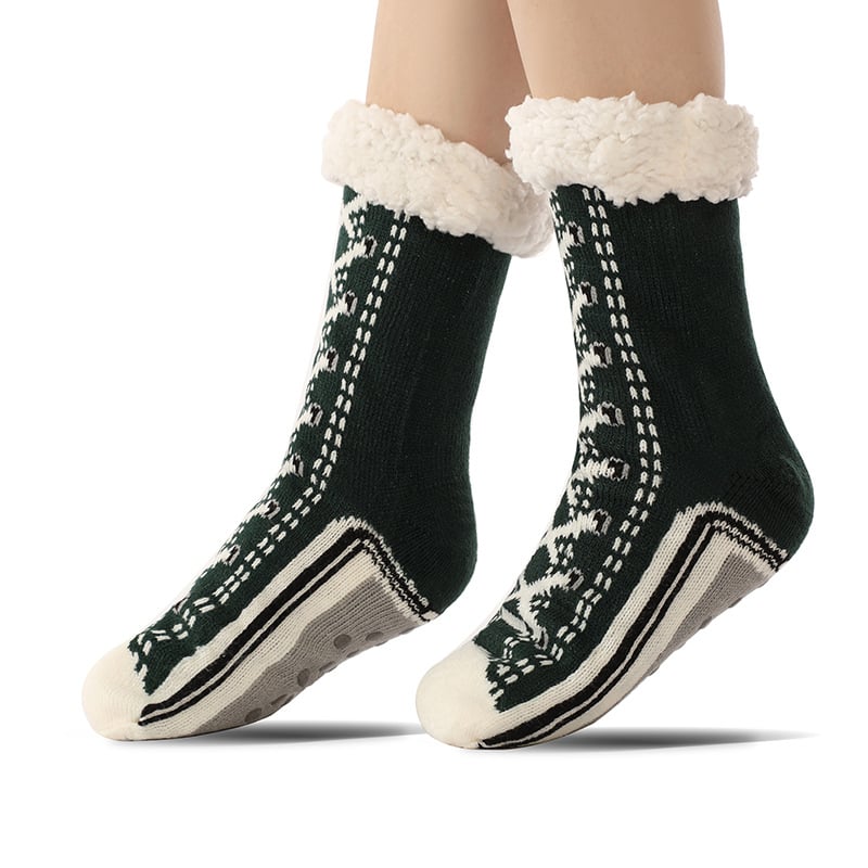 Happy New Year 50% OFF - 🎁 Ultra-thick Cute Slipper Home Socks