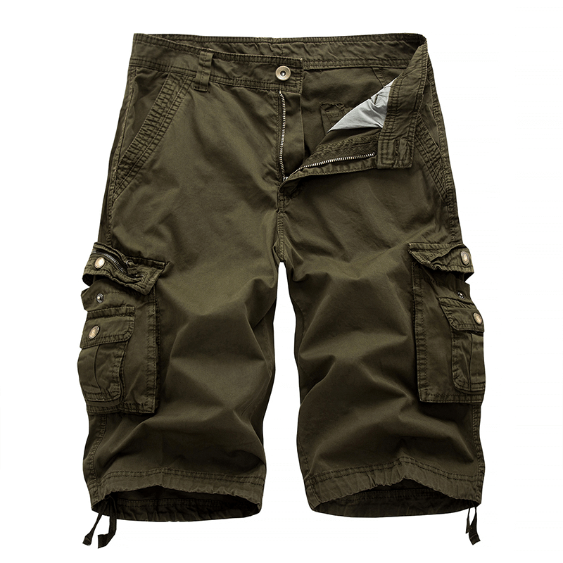 Mens Cotton Big & Tall Size Relaxed Fit Shorts