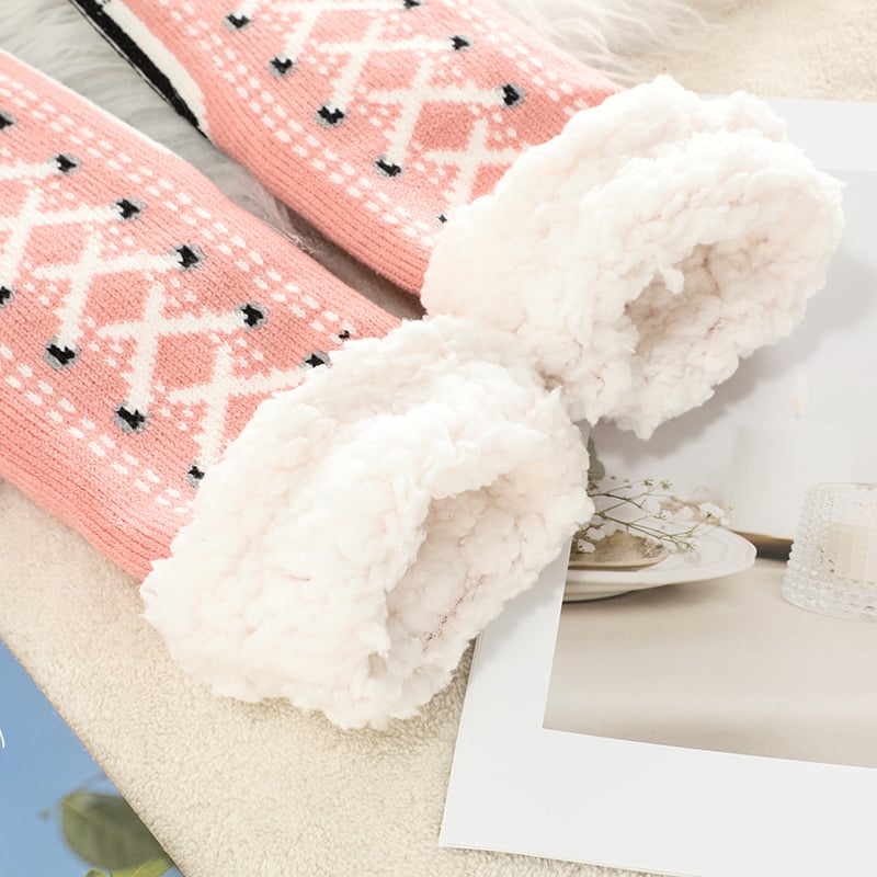 Happy New Year 50% OFF - 🎁 Ultra-thick Cute Slipper Home Socks