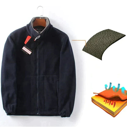 Double-Layer Fleece Hooded Jacket (50% OFF＆Free Shipping)