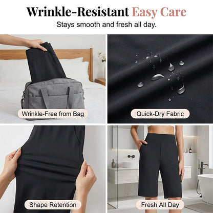 Comfortable Stretch Walking Shorts for Women